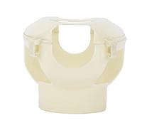 SUNGOOYUE Support d'alimentation en Plastique Blanc, Support Fixe pour Oiseaux, Cadre d'alimentation Facile pour Jeunes Pigeons Voyageurs, 3 Utilisations pour l'alimentation Manuelle, la (White)