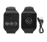 SUNGOOYUE Système D'appel de Montre Fil, Technologie Fil RF, Batterie Rechargeable IPX7 étanche avec Lumière Clignotante, Buzzer de Vibration, pour Maison, Hôpital, Bureau, Usine,