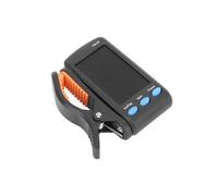 SUNGOOYUE Taille de Guitare, ABS Universal Portable A0 à C8 Bass Chromatic Tauner avec une Large Gamme de Réglage Clip Rotatif pour le Violon de Basse de Basse, Batterie de Bouton Intégrée