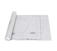 SUNGOOYUE Tapis de Puzzle en Feutre, Contenir 1500 Pcs Puzzles Roll Up Storage Pad Puzzle Blanket Board pour Enfants(Impression Grise [sans Puzzles])