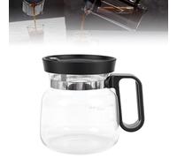 SUNGOOYUE Tasse à café de 16 Oz, Tasse à café en Verre Vintage en Forme de Transparente Résistante la Chaleur avec Poignées et Couvercle Anti-déversement, pour thé Chaud