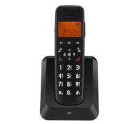 SUNGOOYUE Téléphone sans Fil, combiné à Gros Boutons avec écran rétroéclairé par LED Vibrant et Haut-Parleur Duplex Intégral, Identification de L'appelant, Blocage des Appels en Attente, (Prise UE)