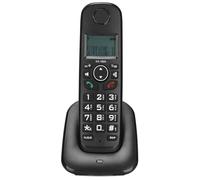 SUNGOOYUE Téléphone sans Fil, écran LCD 16 Langues avec Identification de L'appelant, 10 Sonneries, 50 Mémoires de Répertoire Téléphonique, pour Une Utilisation au Bureau à Domicile (Prise UE)