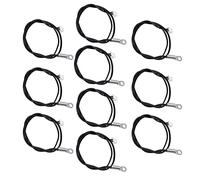 SUNGOOYUE Thermistor-sonde de Capteur de Température élevée à Haute sensibilité pour la Mesure et le Contrôle de la Température Numérique pour Diverses Industries PVC Pack de Matériaux de 10 (50K