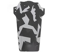 SUNGOOYUE Universal Mountain Bike Machuard Front Heck Protection de Boue Imperméable Not -Slip -Design 3K Twill Color Printing for Download Bike (Type de Flash)