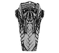 SUNGOOYUE Universal Mountain Bike Machuard Front Heck Protection de Boue Imperméable Not -Slip -Design 3K Twill Color Printing for Download Bike (Type de Guerrier)