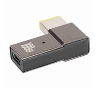 SUNGOOYUE USB C à Punta Delgado Adaptateur 100W 5A Power Convert for - Portable PD Charger pour ThinkPad et Yoga, Coque en Alliage en Aluminium