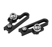 SUNGOOYUE Vélo en Alliage en Aluminium Léger C-Charge de Freinage, Longueur de Freinage pour Les Vélos de Route Autour de 10 Mm (Black)