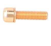 SUNGOOYUE Vis à Vis de Vélo Haute Résistance avec Espaceur pour Les Vélos de Route, à la Mode et à Une Installation Simple (Carte d'or / 6 pièces)