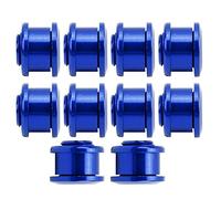 SUNGOOYUE Vis de Chaîne de Vélos de 10 Pcs pour Roues de Base en Aluminium Vis en Alliage de Montagne (Blue)