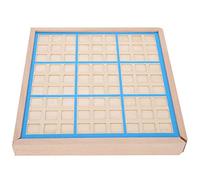 SUNGOOYUE Wood Chess Game Logic Training Board Intelligence Argumentation Toue pour L'échec pour L'éducation Précoce, Livre Wood Material