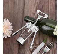 SUNGOOYUE Zinc Alloy Wine Opener, 7.1x2.4in Double Function Corkscrew