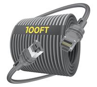 SUNGUY Starlink Gen 3 Câble 30M Starlink Standard Génération 3, rallonge de remplacement étanche, accessoires satellite Starlink Standard V3 (100FT/30M)