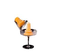 SUNHOHI Tower Moule à glaçons - Bac à glaçons en silicone de qualité alimentaire (50 ml) - Glaçons architecturaux pour whisky et spiritueux (6 cavités) (Pagode Leifeng)