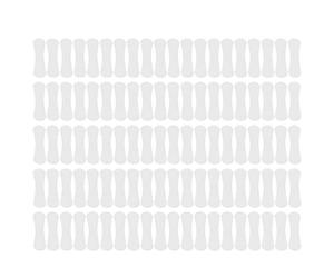 SUNICON 100PCS FACE RUBLE Soulevant invisible, ruban de lifting du visage Invisible Éclair Les lignes rigides Soulevez le serre-bêtises à double menton