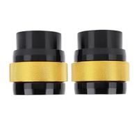 Sunicon 2PCS Front Fork Oil Seal Driver Tool CNC Aluminum Alloy Fork Seal Installation Tool Universal for 49-50MM Motorcycle Fork Legs