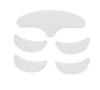 Sunicon 5 pièces patchs pour le visage en silicone, patch anti-rides en silicone pour le levage de la peau, patch réutilisable lavable pour le front et les yeux
