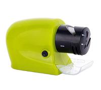 Sunicon Aiguiseur de couteaux électrique, outil d'affûtage multifonctionnel, angle d'affûtage réglable, compact pour un rangement facile, base stable et antidérapante pour la (big box)