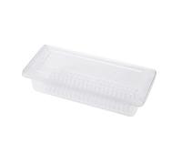 Sunicon Conteneurs de stockage de fruits pour réfrigérateur, bacs de rangement empilables avec couvercles pour produire des conteneurs de stockage de fruits avec égouttoir (Sunicon5ZHWhSIR-12)