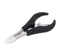 Sunicon Coupe Cuticule Ongle Professionnel, Coupe-cuticules, Pince Coupante de Precision, en acier inoxydable et dissolvant, pour Pédicure, Manucure