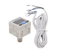 Sunicon Digital Pressure, Precise Anti Shock Pressure Reducing Valve Digital Display Meter 0 to -101kPa 12-24VDC