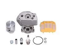 Sunicon Kit de Filtre à air de Piston Cylindre 43 mm, Ensemble de Cylindre de tronçonneuse pour 545 550xp