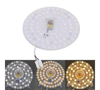 Sunicon Kit de rénovation de module LED 36 W, lampe fluorescente ronde, panneau de remplacement pour plafonnier, 3 températures de couleur disponibles, convient pour plafonniers et (Cercle)