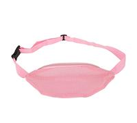 SUNICON Place Mesh Fanny Pack, Breffable Areclabs Adjustable Celt Ajustement Portable Light Point Sports extérieurs Pack Pack Sand Toys for Kids and Adults for Outdoor Water Sports (Pink)