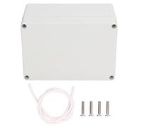 Sunicon Power Junction Box, 160x110x90mm Waterproof Dust-Proof IP65 ABS Plastic Junction Box Universal Electric Project Enclosure