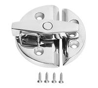 SUNICON ROUND ROUND Button Twist Catch verrouille, finition miroir Finition marine Grade en acier inoxydable Twatch Twatch pour les bateaux, les portes d'accès, les trappes