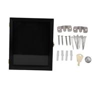 Sunicon Shadow Box Frame, Aluminum Shadow Box for Medals, Graduation Cap, Black Wall Mount Shadow Boxes with Wood for Home Decor and Gifts (10x12in)