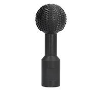 Sunicon Sphere Rotary Burr,Ball Grinding Head Carbon Steel Woodworking Attachment for Polishing Engraving Grinding5/8-11in