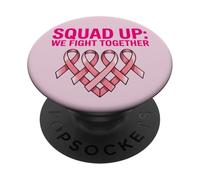 S'unir Luttons Ensemble Contre Le Cancer du Sein PopSockets PopGrip Adhésif