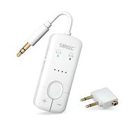Sunitec Transmetteur Audio Bluetooth pour Avion : Adaptateur Bluetooth 5.3 Prend en Charge 2 écouteurs ou AirPods avec AptX Adaptive - Adaptateur auxiliaire sans Fil 3,5 mm pour Avion, Voyage, Gym