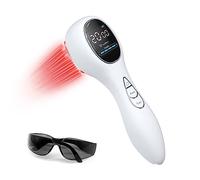 SUNJIKA Appareil de thérapie par lumière rouge pour le corps, appareil de lumière infrarouge pour soulager les douleurs articulaires et musculaires, machine portable à lumière rouge pour humains