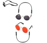 Sunjiyan 2pcs Random Colour Pet Glasses Pet Supplies Kitten Pet Sunglasses 3cm/1.1 inch Role Play Costume Photo Props