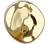 Sunjiyan Broche géométrique rétro en métal, épingle à revers circulaire irrégulière très tendance Convient aux blazers, cardigans, écharpes, châles, robes Accessoires pour mariages, fêtes et bals