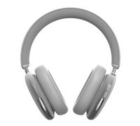 SUNJOM Freepods 120H Autonomie Casque Bluetooth ANC/ENC Réduction Active Bruit Pro, Casque sans Fil Over-Ear, Micro Intégré, USB-C, Appels/Voyage/Sport/Gym (Argenté)
