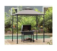 Sunjoy Abri pour barbecue en acier couverture en polyester Linas - 3,7 m² - A103002201
