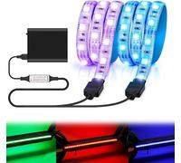 SUNJULY Lumière de Bande de LED pour Scooter Électrique, 30 LED RGB avec Télécommande, Bande Lumineuse LED Étanche Pliable pour Xiaomi M365/M365 Pro pour Skateboard, Scooter, Fête Décoration