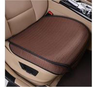 Sunkangkang Car Front Seat Bottom Cover, Breathable Anti Slip Auto Frontseat Cushion Mat with Storage Pocket, Comfortable Vehicle Interior Chair Protection Pad, Universal for SUV Sedan Truck(Coffee)