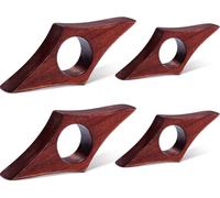 Sunkangkang Lot de 4 supports de page en bois faits à la main en bois pour lire les marque-pages
