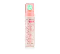 SUNKISSED Ambre solaire - Naturel Bronzer - Mousse Express 1 Heure Bronzante - Autobronzant Express - Corps et Visage - 200 ML