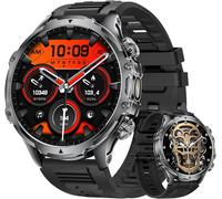 Sunkta Montre Connectée Homme Avec Écran Tactile Extra Grand Écran Appels 800mah Longue Durée Batterie Lampe De Poche Pédomètre Militaire Smartwatch Étanche Ip68 Pour Android Ios