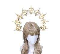 Sunlady Couronne Bandeau Vintage Mère de Dieu Serre-tête Halloween Fête Costume Fait Main Matériel Headpiece Kits