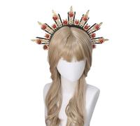 Sunlady Couronne Bandeau Vintage Mère de Dieu Serre-tête Halloween Fête Costume Fait Main Matériel Headpiece Kits