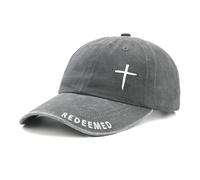 Sunlark Casquette De Baseball ChréTiens, Casquette avec Croix JéSus Brodée