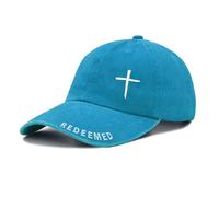Sunlark Casquette De Baseball JéSus pour Hommes Et Femmes, Cadeaux Religieux pour ChréTiens, Casquette à Bord Incurvé, Chapeau avec Croix BrodéE