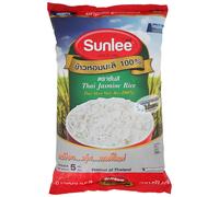 Sunlee Nouvelle récolte 2026 Riz jasmin thaï Hom Mali - 5 kg