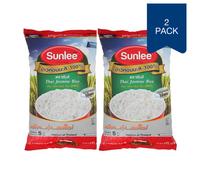 Sunlee Nouvelle récolte 2026 Riz jasmin thaï Hom Mali - 5 kg ( Lot de 2)